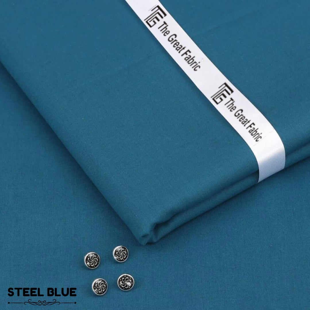 STEEL BLUE (SWISS COTTON)