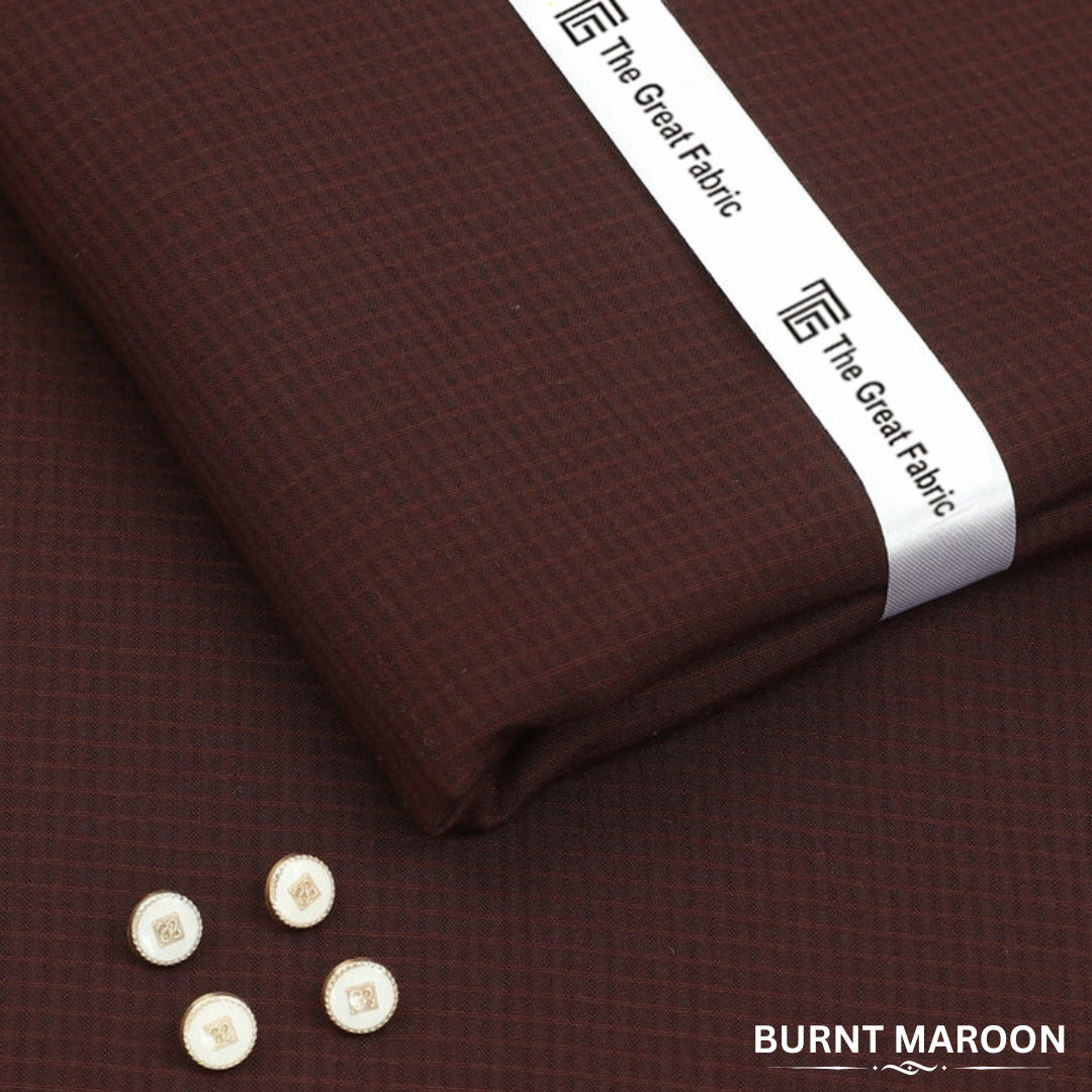 BURNT MAROON MAX (WASH AND WEAR)