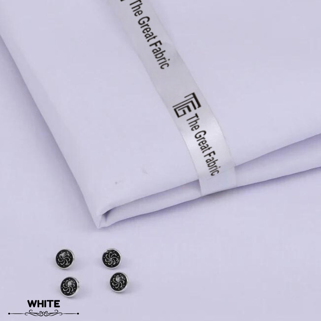 WHITE ( SWISS COTTON )