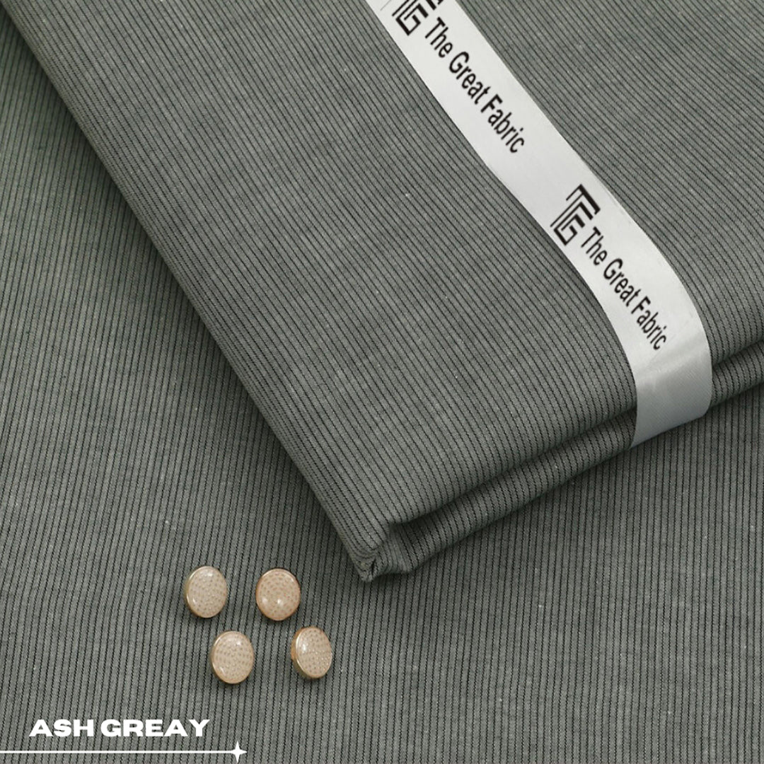 ASH GREY INDIGO (COTTON )