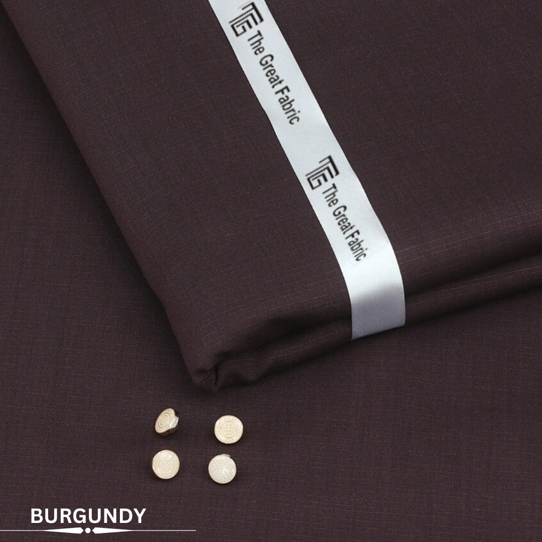 BURGUNDY SUPER DINAR (WASH AND WEAR )