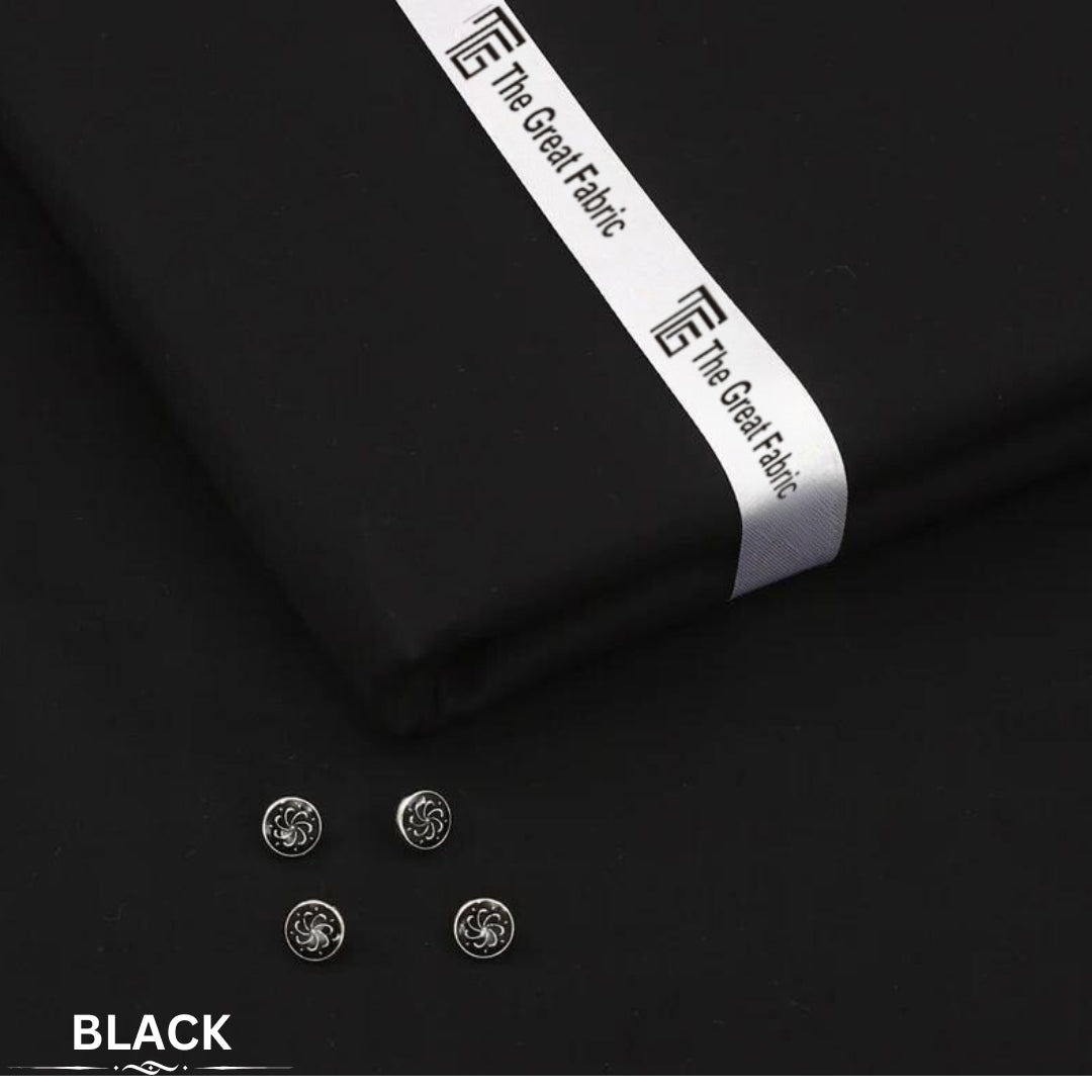 BLACK  (SWISS COTTON )