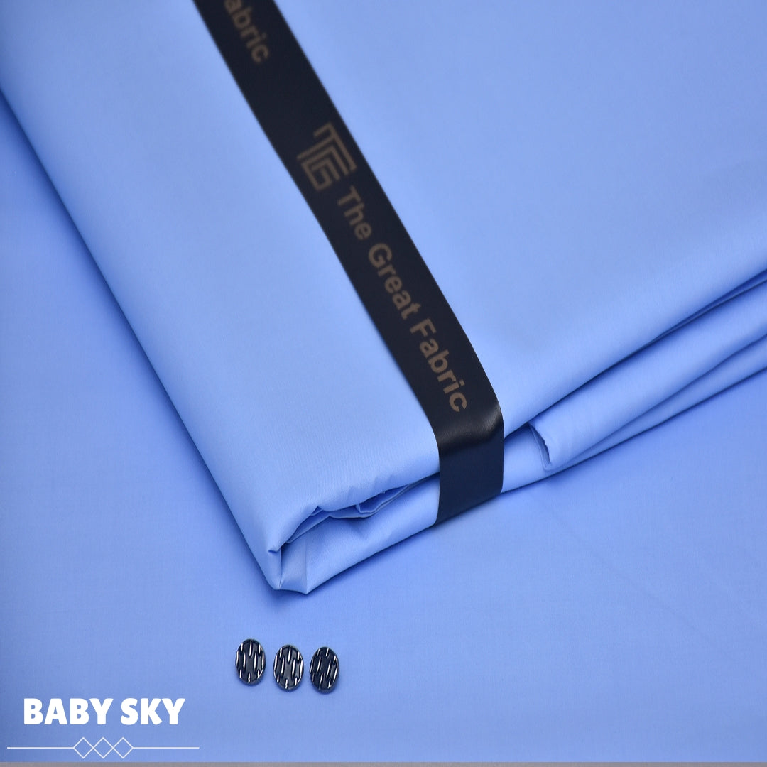 BABY SKY   (SILVER STORM COTTON)