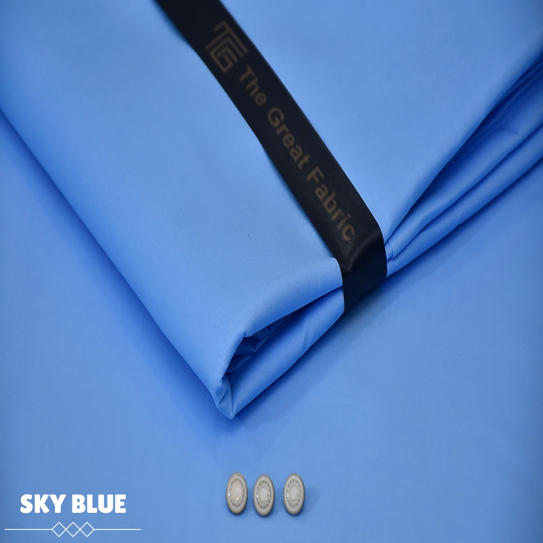 SKY BLUE  (SILVER STORM COTTON)