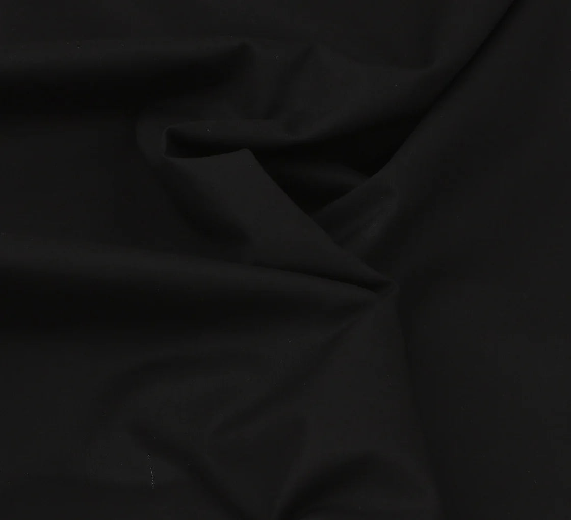 BLACK  (SWISS COTTON )