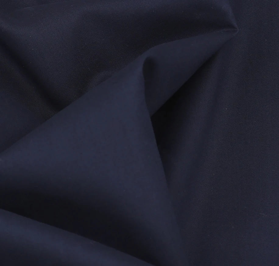 L NAVY (SWISS COTTON )